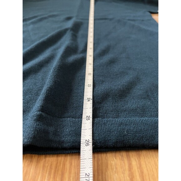 NWT Vintage Evan Picone Dark Blue Mock Neck Wool Blend Sweater Size 2X - Picture 7 of 8